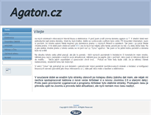 Tablet Screenshot of agaton.cz